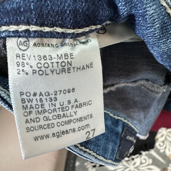 AG Adriano Goldschmied The stilt crop Cigarette Crop - Picture 2 of 11